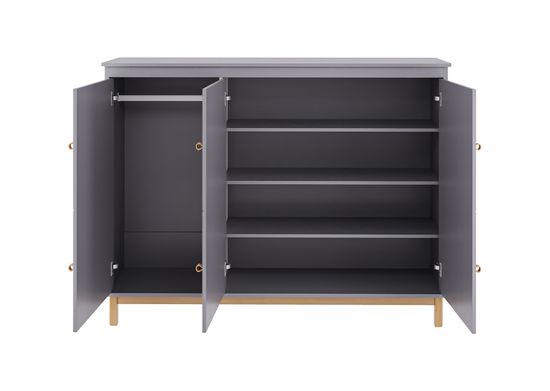 Шкаф Classic низкий (серый)