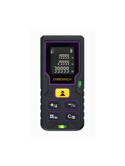 Рулетка лазерная Reel PLUS GD80 фиолет. Ermenrich 85315