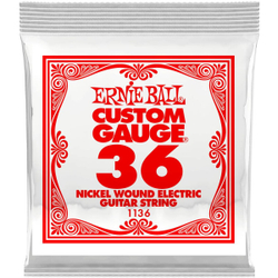 ERNIE BALL 1136 Nickel Wound .036 - Струна одиночная для электрогитары