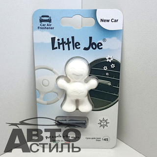 Ароматизатор на обдув Little Joe - New Car (Новая машина) - white EF0202