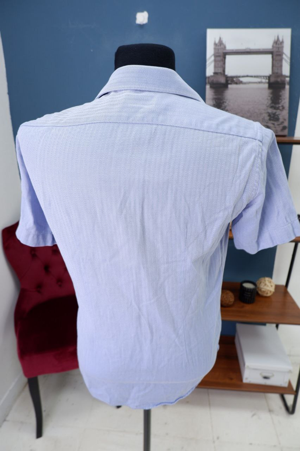 Рубашка Zara базовая 46 размер