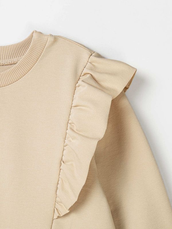 Свитшот с рюшей облегченный 