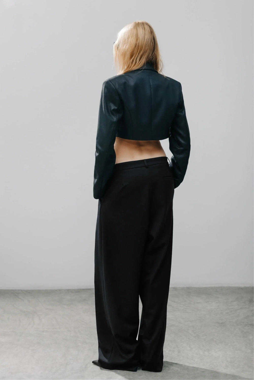 Укороченный жакет