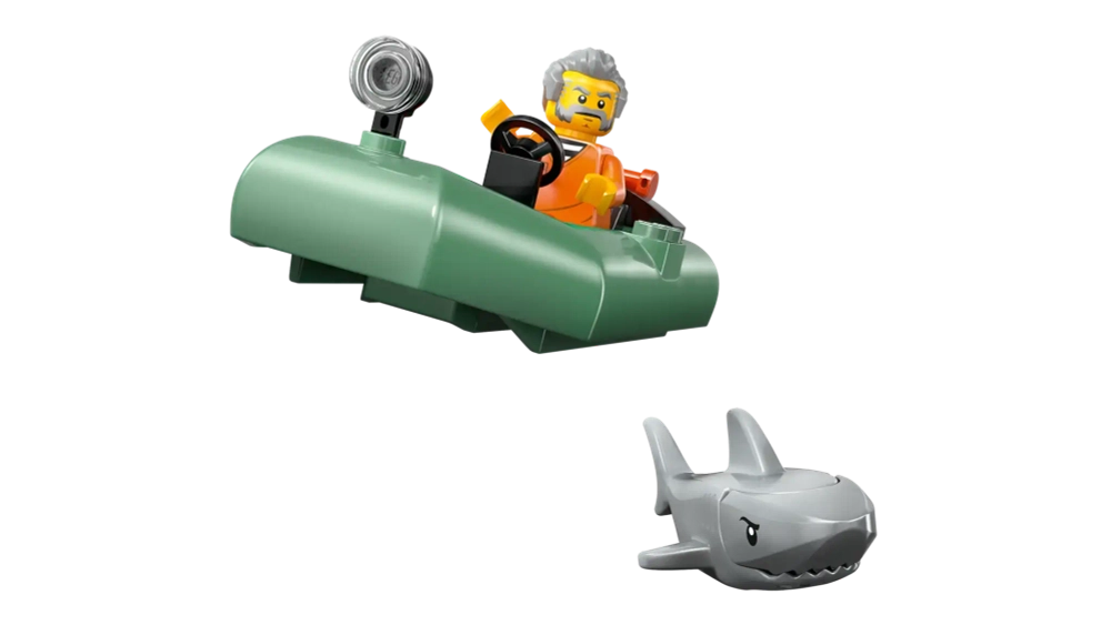 Конструктор LEGO City 60456 Погоня за полицейским катером