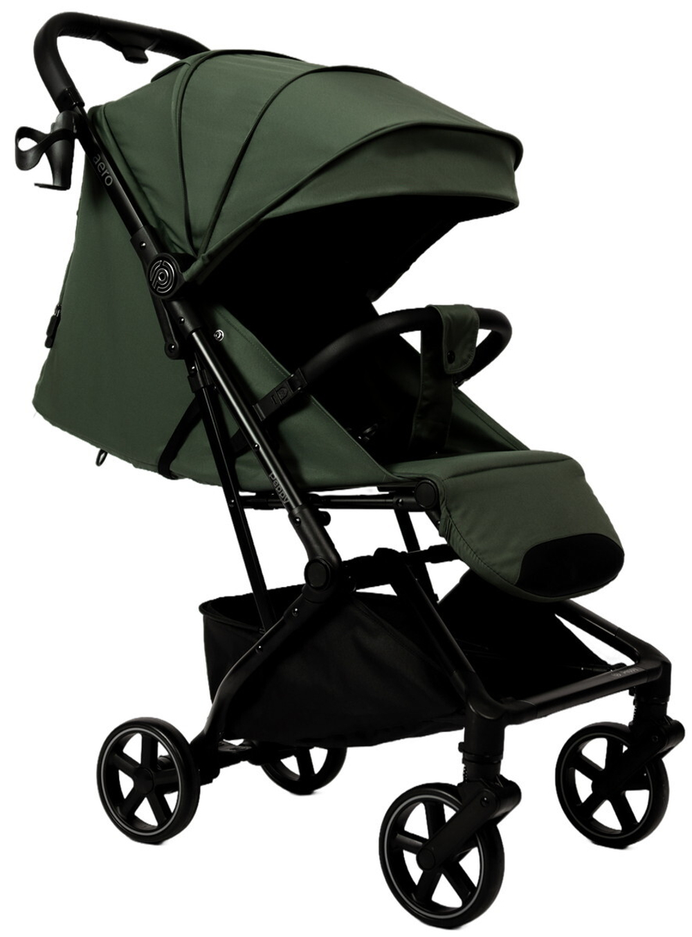 Прогулочная коляска Peppy Aero Oliva green оливковый