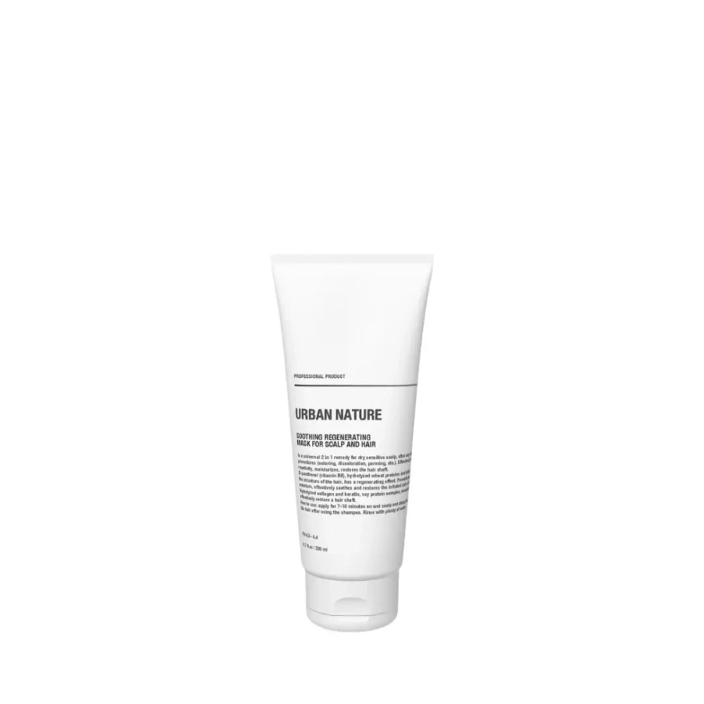 Маска для волос Urban nature soothing regenerating mask for scalp and hair