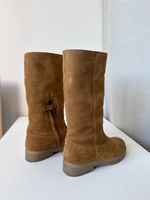 Замшевые сапоги Bonpoint, 32