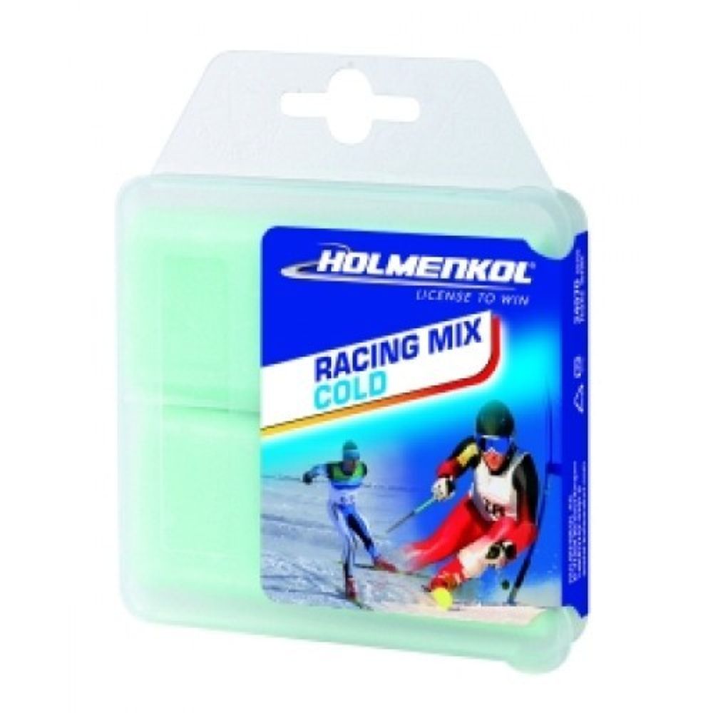 HOLMENKOL 24970 RacingMix COLD Высокофтористый парафин. Холодный 2Х35 g