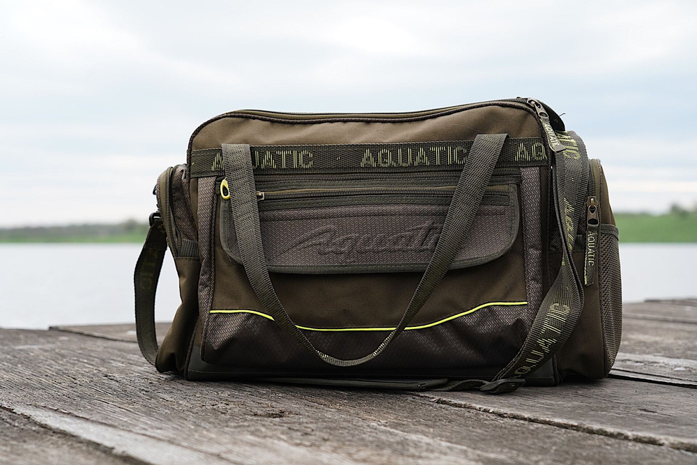 Сумка Aquatic С-09Х рыболовная 35л 500х260х300мм Вес 1.02кг Хаки