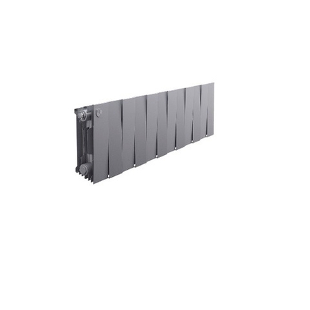 Биметаллический радиатор ROYAL PIANOFORTE 200 /Silver Satin, 1 секция