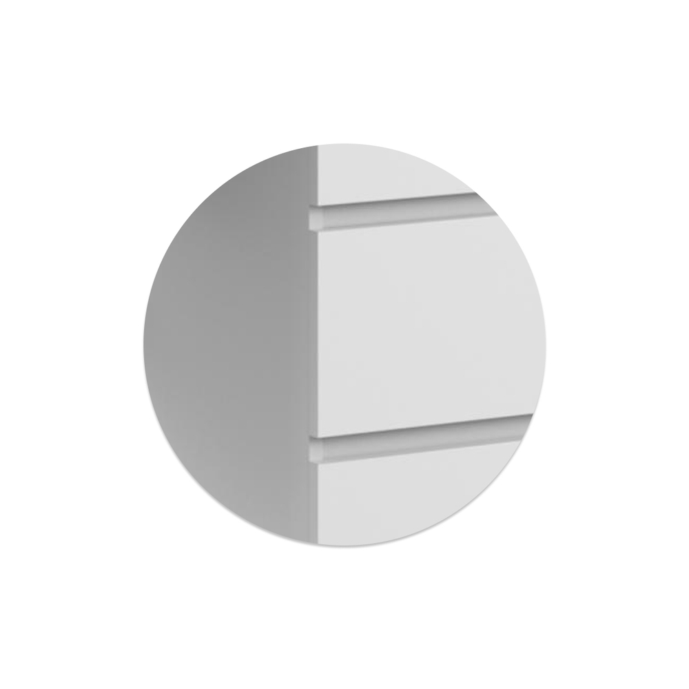 Комод Woodville Мадера К4М белый