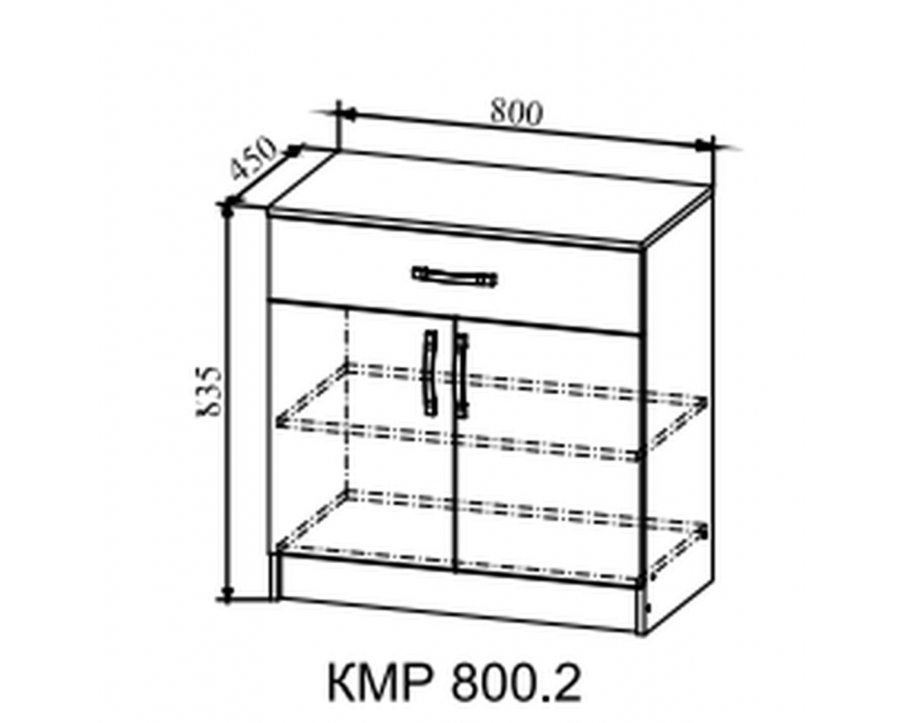 Комод Ронда КМР 800.2