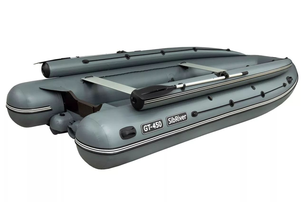 Лодка ПВХ SIBRIVER GT-450 Jet с фальшбортом