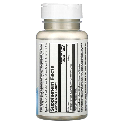 KAL, Наттокиназа, 100 мг, 30 таблеток