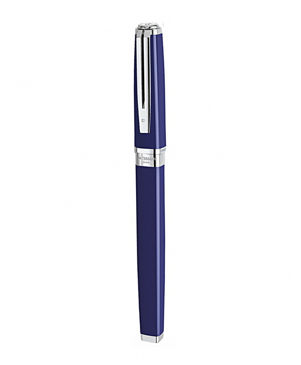 Перьевая ручка Waterman Exception, цвет: Slim Blue ST, перо: F