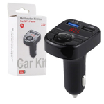 Автомобильный FM-трансмиттер X22 Bluetooth (черный)
