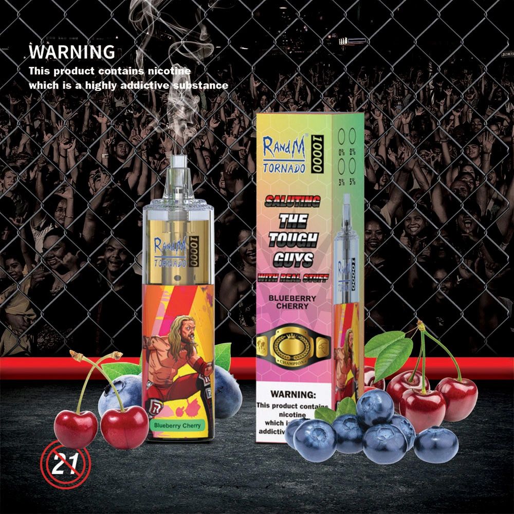 RandM Tornado 10000 - Blueberry Cherry (5% nic)