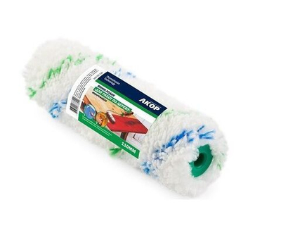 Мини-ролик для работ по дереву, 110 мм, ворс 12 мм