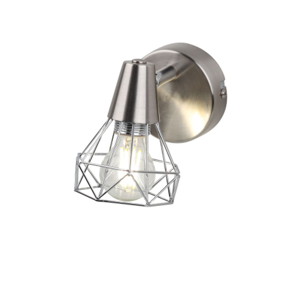 Светильник настенно-потолочный спот Rivoli Distratto 7004-701 1 x E14 40 Вт поворотный уценка | Rivoli