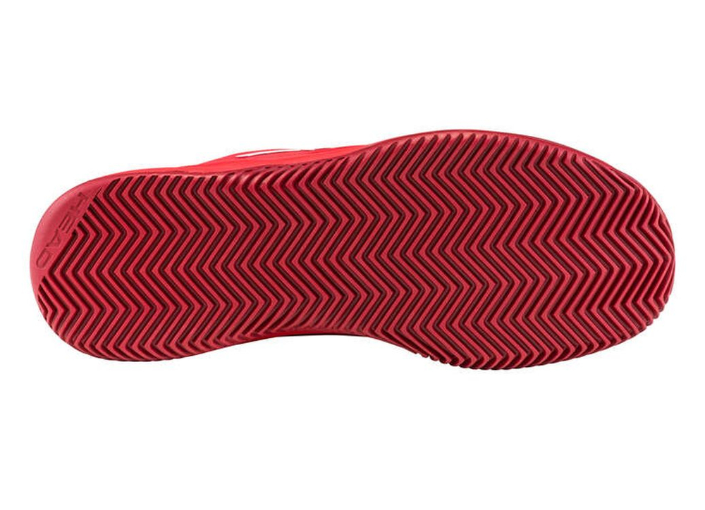 Детские теннисные кроссовки Head Revolt Pro 5.0 Clay - red/dark red