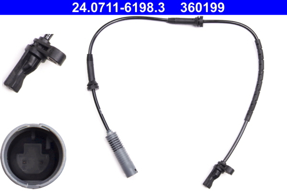 ATE - 24071161983-ATE - Sensor, wheel speed