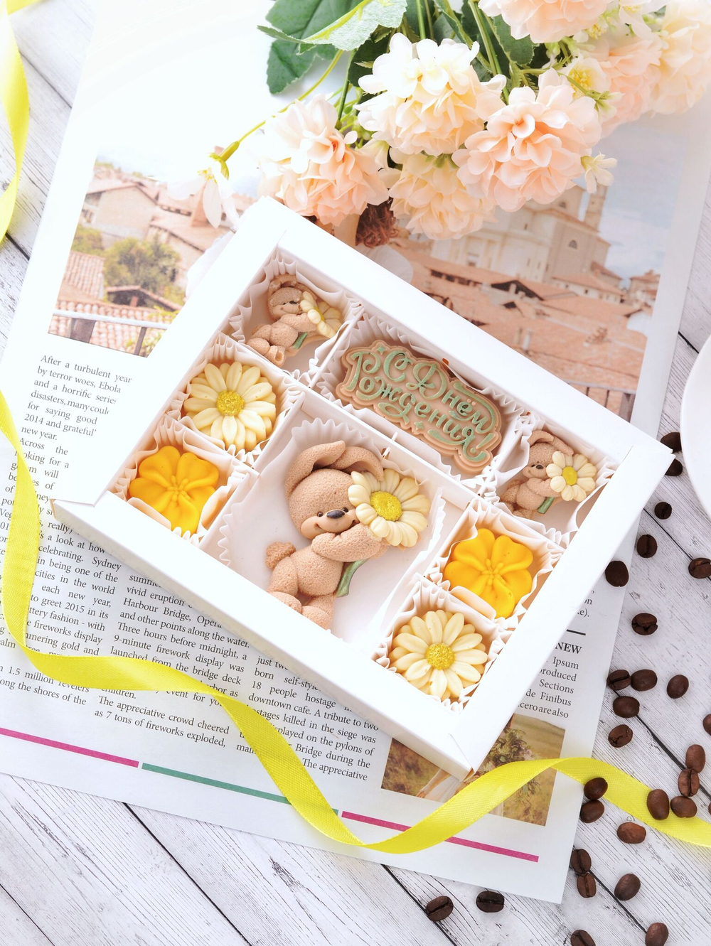 Набор из шоколада ручной работы "Летний" #4