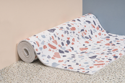 Коврик для йоги Terazzo Yoga белый Doiy