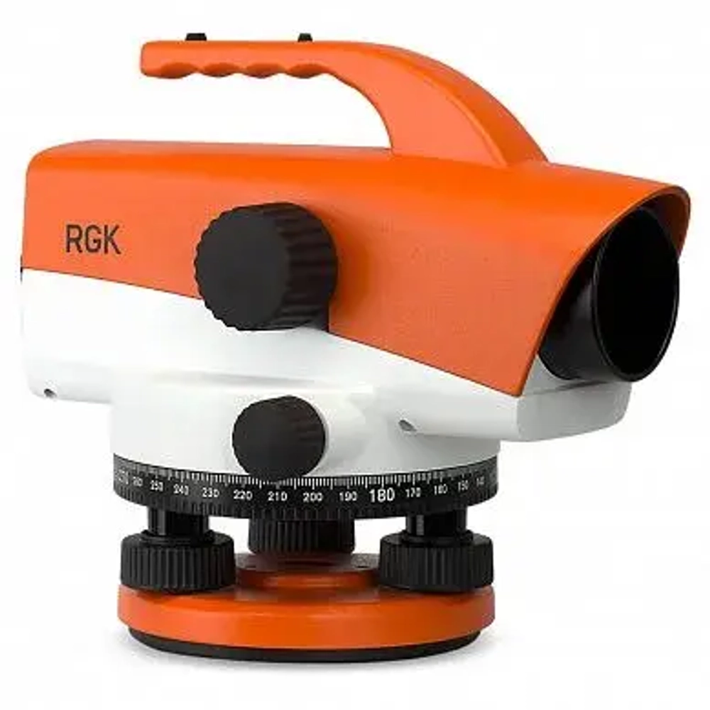 Комплект: оптический нивелир RGK C-32 + штатив S6-N + рейка AMO S3