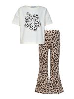 02-155-1 Комплект для девочки (футболка+ брюки)