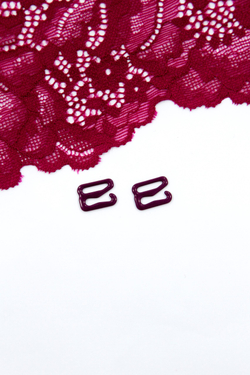 Кольцо, регулятор, крючок для бюстгальтера слива 1 см