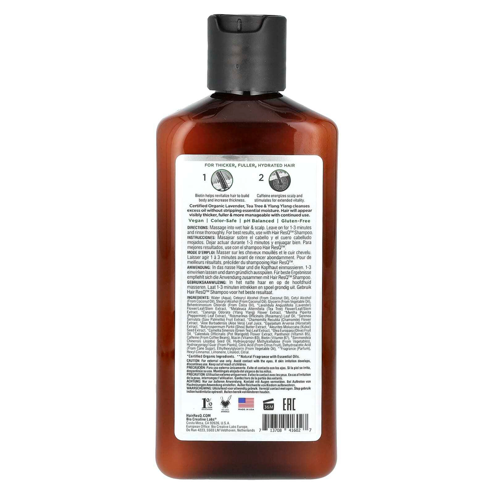 Petal Fresh, Hair ResQ, кондиционер для густоты волос, контроль жирности, для заметно истонченных волос, 355 мл (12 жидк. унций)