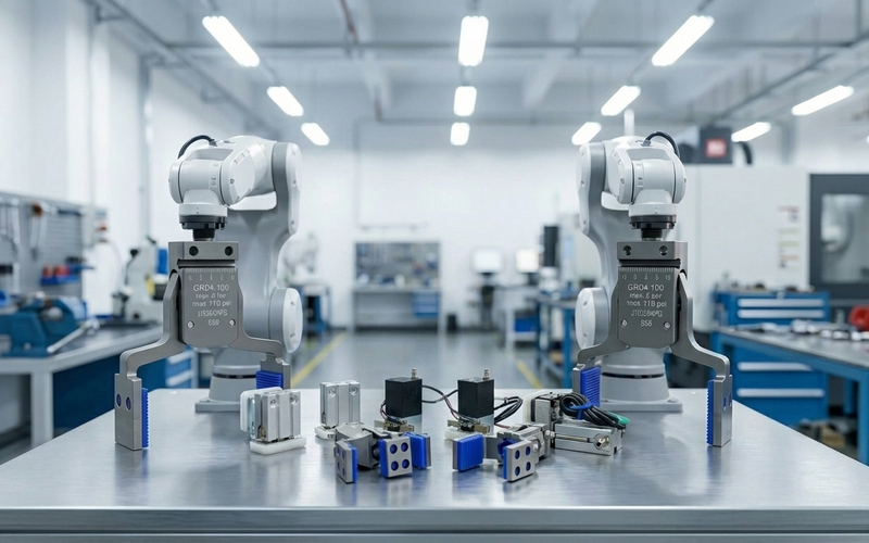 Пневматический захват изделия