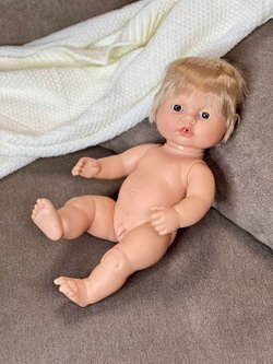 Кукла Berjuan виниловая 38см Newborn без одежды (7056)