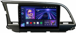 Магнитола для Hyundai Elantra 6 2016-2018 (штатная КЗВ, рамка тип 1) - Teyes CC3 монитор 9" QLED на Android 10, ТОП процессор, 4Гб+32Гб, CarPlay, 4G SIM-слот