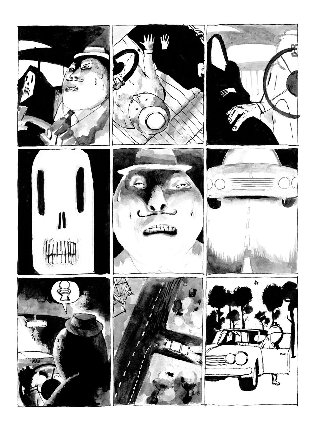 Комикс Добро пожаловать в Клуб Смерти