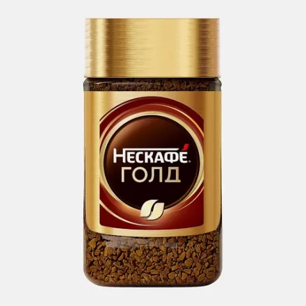 Кофе сублимированный с молотым Нескафе Голд 47.5г