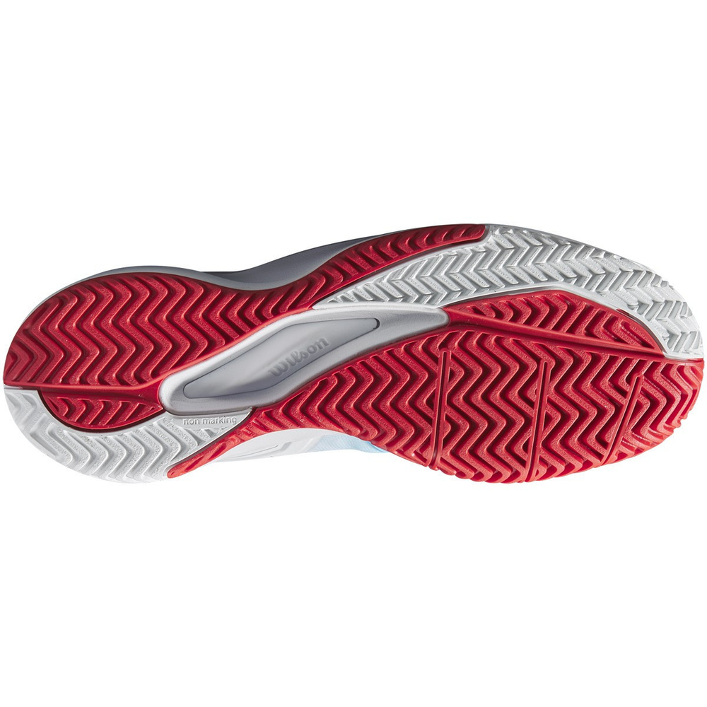 Женские Кроссовки теннисные Wilson Rush Pro 3.5 Chicago W - небесный