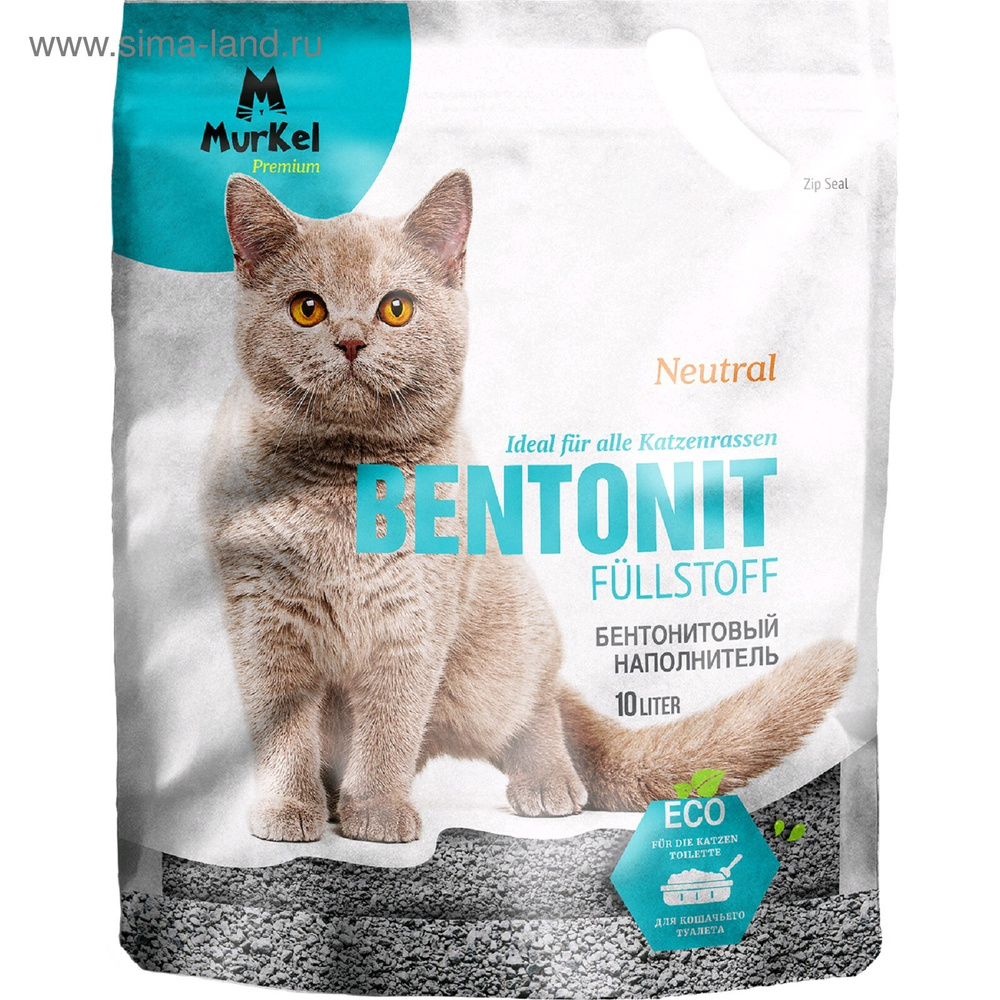 Murkel Бентонитовый наполнитель Нейтральный 10 л.