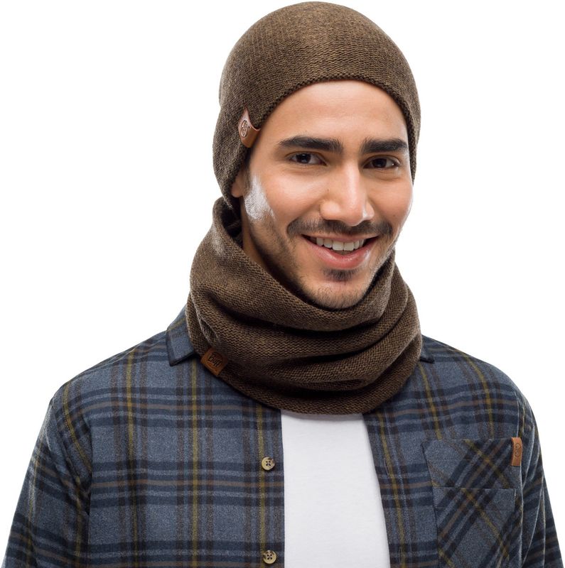 Комплект шапка шарф вязаный Buff Colt Bark Фото 1