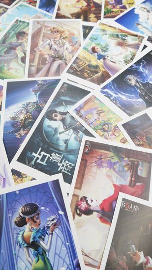 Набор открыток, карточек и наклеек "Идентити V / Identity V", 188 предметов