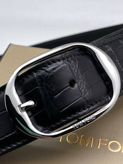Ремень Tom Ford из кожи крокодила