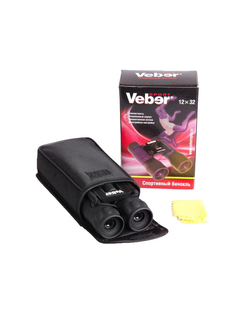 Бинокль БН 12*32 черн.Veber Sport