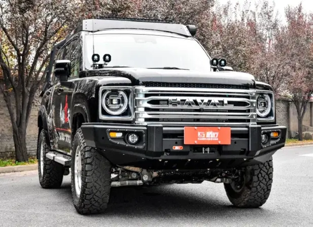 Бампер силовой передний для Haval H9 2024 Хавал Хавейл Защита бампера