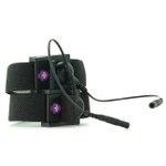 Манжеты на пенис и мошонку Charming Chuck с электростимуляцией (Цвет: черный)