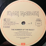 Iron Maiden ‎– The Number Of The Beast (Европа 1984г.)
