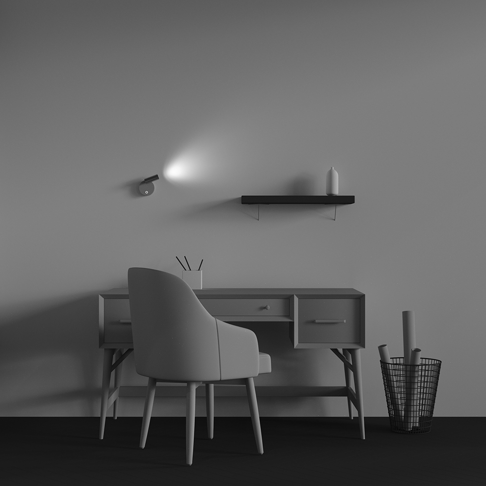 Настенный светодиодный светильник Maytoni Twist C081WL-L3WBS3K