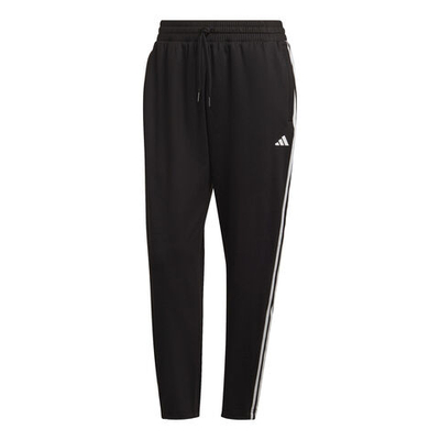 Женские теннисные брюки adidas AEROREADY Made4Training Knit 3-Stripes Tapered Training Pants Women - Black, White