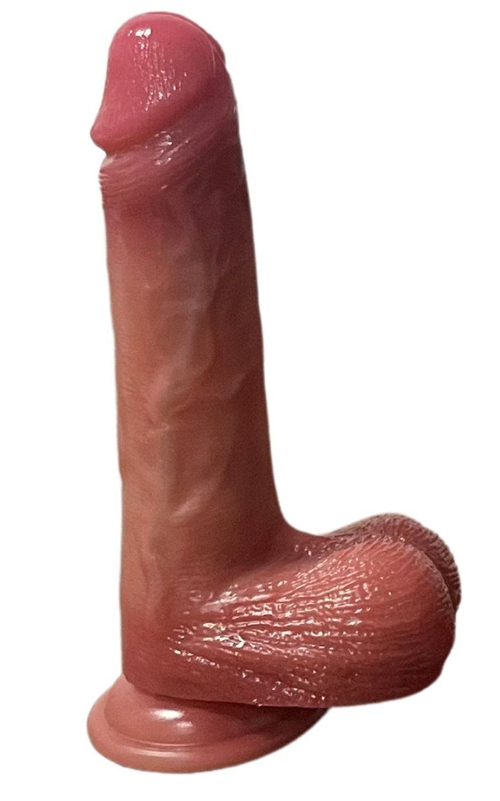 Реалистичный вибратор Свободный ассортимент 21 см, с пенетрацией