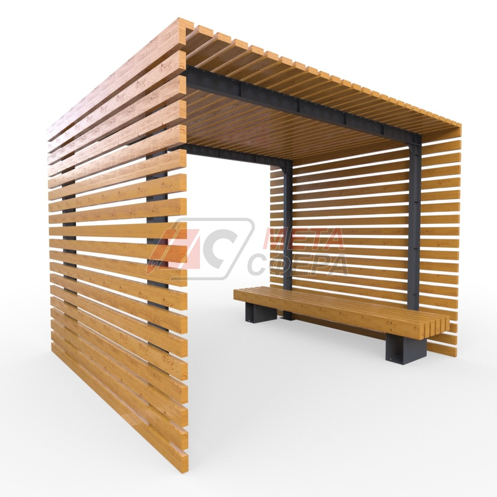 Пергола Мечта со скамейкой