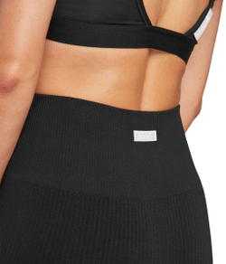 Leginsy Björn Borg Sthlm Seamless Rib Tights - черный